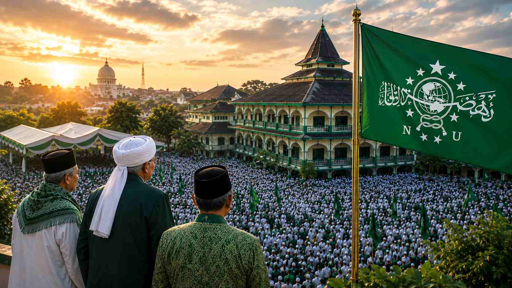 Muktamar ke-35 NU di Jombang Tuntas, Gus Kikin Terpilih Pimpin PBNU 2026–2031