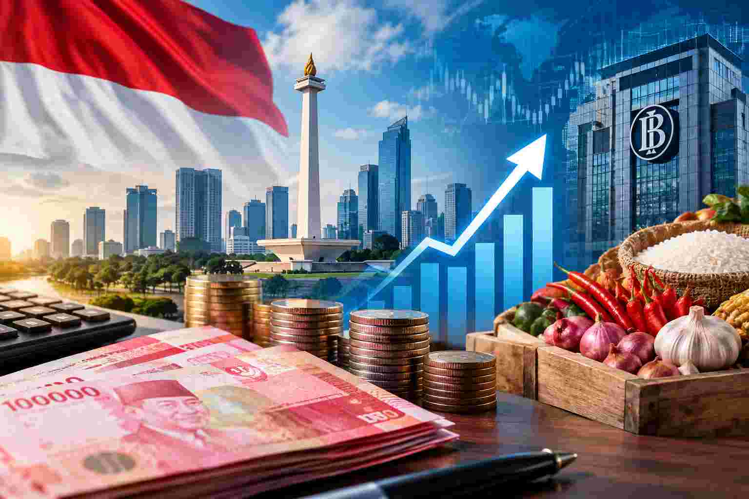 Ekonomi Indonesia September 2026: Inflasi, Rupiah dan Target 6 Persen